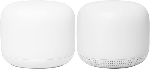 Google Nest Wi-Fi Router with Access Points Add-on Wi-Fi Extender - Snow