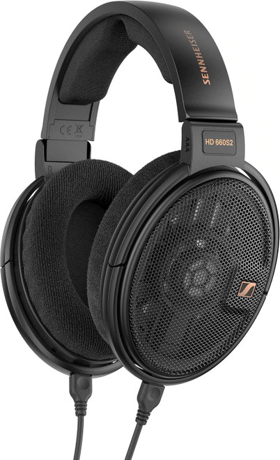 Sennheiser HD 660S2 Headphones - Wired - Over Ear - Premium Black