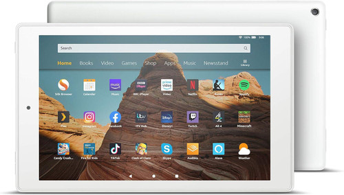 Amazon Fire HD 10 Tablet with Alexa 1080p Full HD 32GB | WI-FI | White UK STOCK