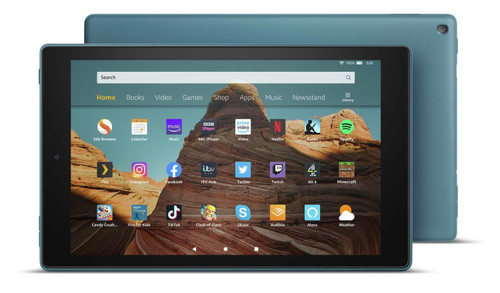 Fire HD 10 Tablet (9th Gen) | 1080p HD Display | 64GB | 10.1 in | Alexa | Blue