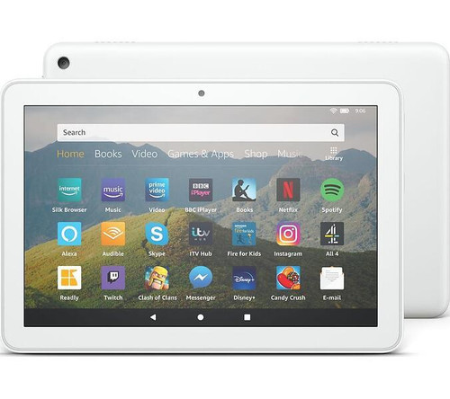 Amazon Fire HD 8 Kids tablet 10th Gen | 8" HD display, 32 GB - White