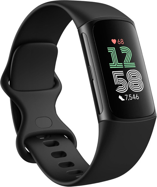 Fitbit Charge 6 - Fitness Tracker - Smartwatch - HRM - GPS - Black