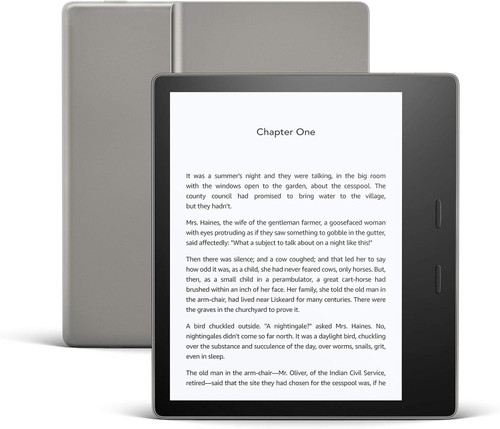 Kindle Oasis eReader (10th Gen) | Waterproof, 32GB, Wi-Fi + 3G LTE Graphite
