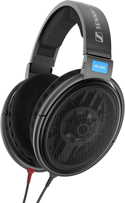 Sennheiser HD 600 Wired Headphones Audiophile Quality Open Hi-Fi Stereo - Black