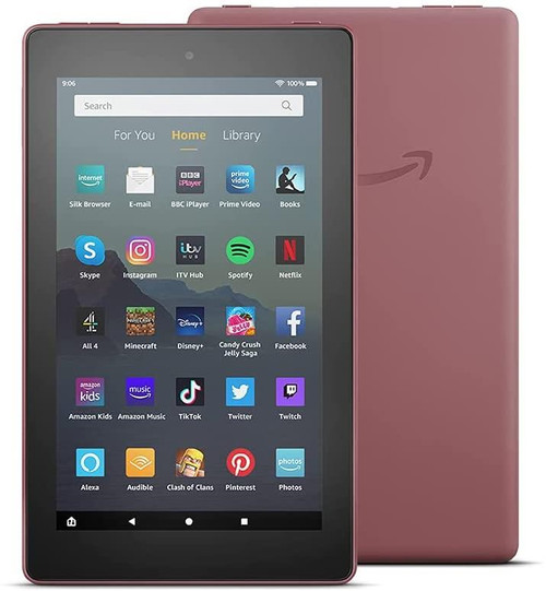 Fire 7 Tablet - 9th Gen | 7" display | 16 GB | Plum