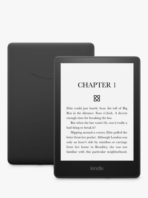 Amazon Kindle Paperwhite 11th Gen  eBook Reader - 16GB, 6.8" Display - Black