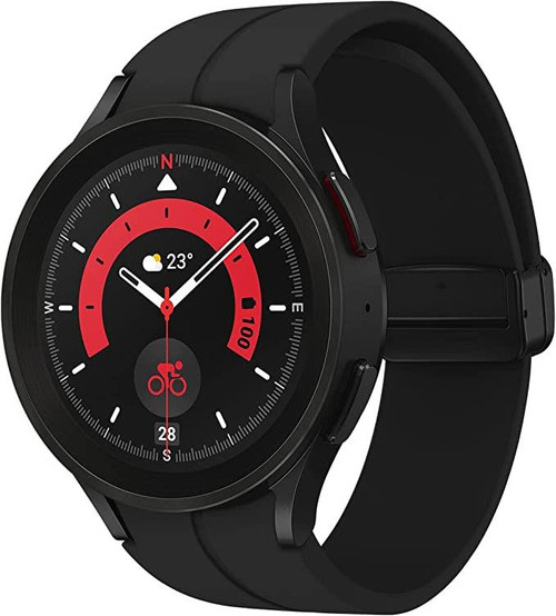 Samsung Galaxy Watch 5 Pro 45mm SM-R920N Bluetooth Titanium Case SportBand Black