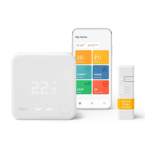 Tado° Wireless Smart Thermostat Starter Kit V3+ - Intelligent Heating Control