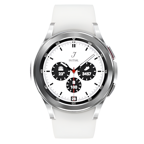 Samsung Galaxy Watch4 Classic 42mm SM-R885 4G LTE Smartwatch SS Silver