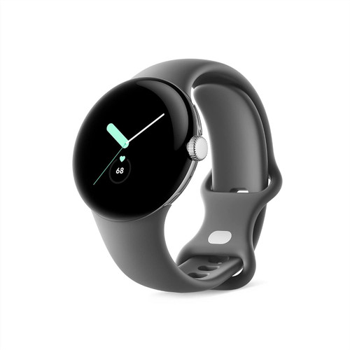Google Pixel Watch Smartwatch - Activity & HRM Tracking - Silver/Charcoal - LTE