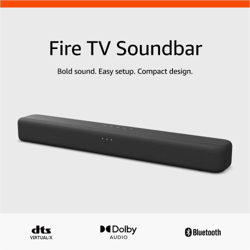 Amazon Fire TV Soundbar - Bluetooth - DTS Virtual - Dolby Audio