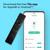 Tile Sticker (2022) Bluetooth Item Finder - 45m Finding Range - Black