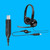 Logitech H390 Wired Headset - Noise Cancelling Microphone USB with controls (A)