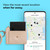Tile Slim (2022) Bluetooth Item Finder - 60m Finding Range - Black