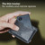 Tile Slim (2022) Bluetooth Item Finder - 60m Finding Range - Black