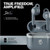 Skullcandy Indy Evo In-Ear True Wireless Headphones IP55 Ear Buds - Chill Grey