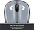 Logitech M325 Wireless Optical Cordless Mouse with Reciever- Light Silver