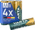 Rechargeable AAA Batteries - 2100mAh - VARTA x4