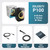 Majority P100 Portable Bluetooth Speaker - Microphone - Karaoke - Black