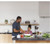 Google Nest Hub Max Hands-Free Voice Commands Smart Speaker - Chalk