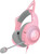 Razer Kraken Kitty V2 Wired USB Gaming Headset RGB Chroma Cat Ears Microphone