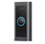 Ring Video Doorbell | Black | HD Video | Motion Detection | Wired Installation
