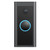 Ring Video Doorbell | Black | HD Video | Motion Detection | Wired Installation