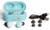 Skullcandy Sesh Evo True Wireless Earbuds & Charging Case - Bluetooth - Aqua