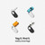 Samsung Galaxy Smart Tag 2 Bluetooth GPS Tracker - Pets, Bike, Car, Kids Black