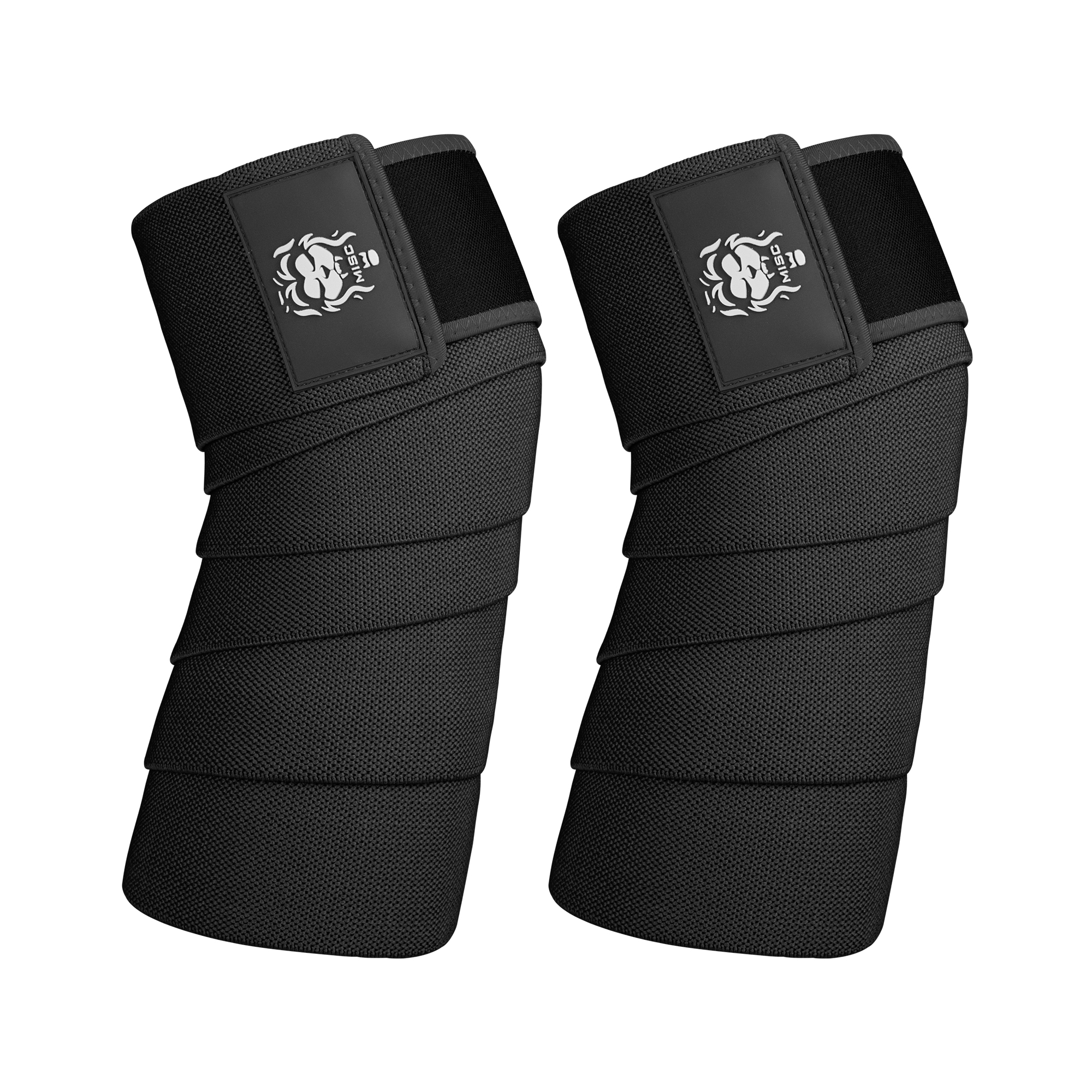 MISC BRANDS KNEE WRAP BLACK V1