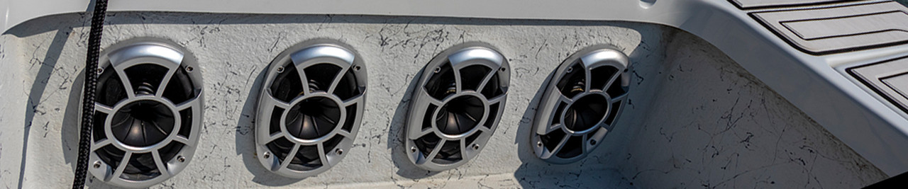 Surface mount sales boat speakers