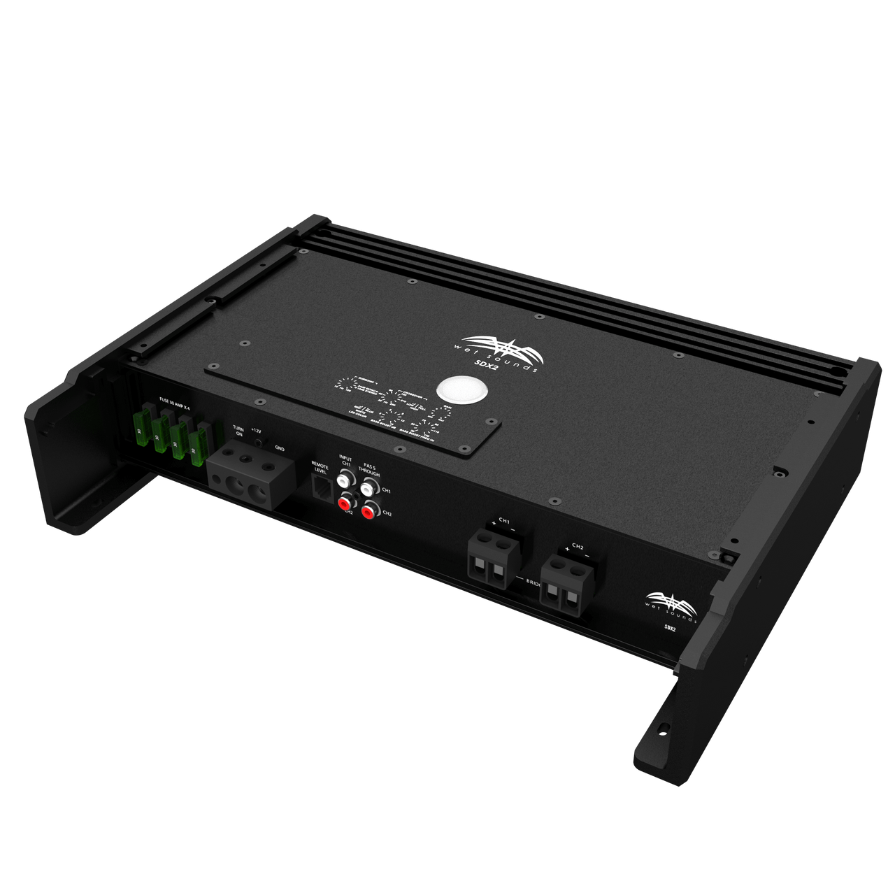 Wet Sounds Sinister SDX2 2-Channel Marine Amplifier