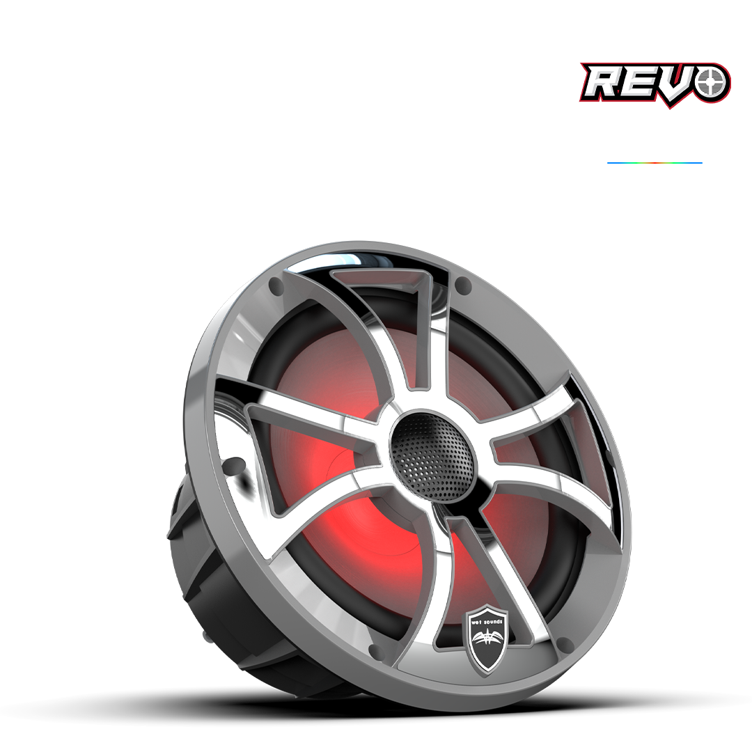 REVO Series 8-inch High-Output Component Style Coaxial Speakers w