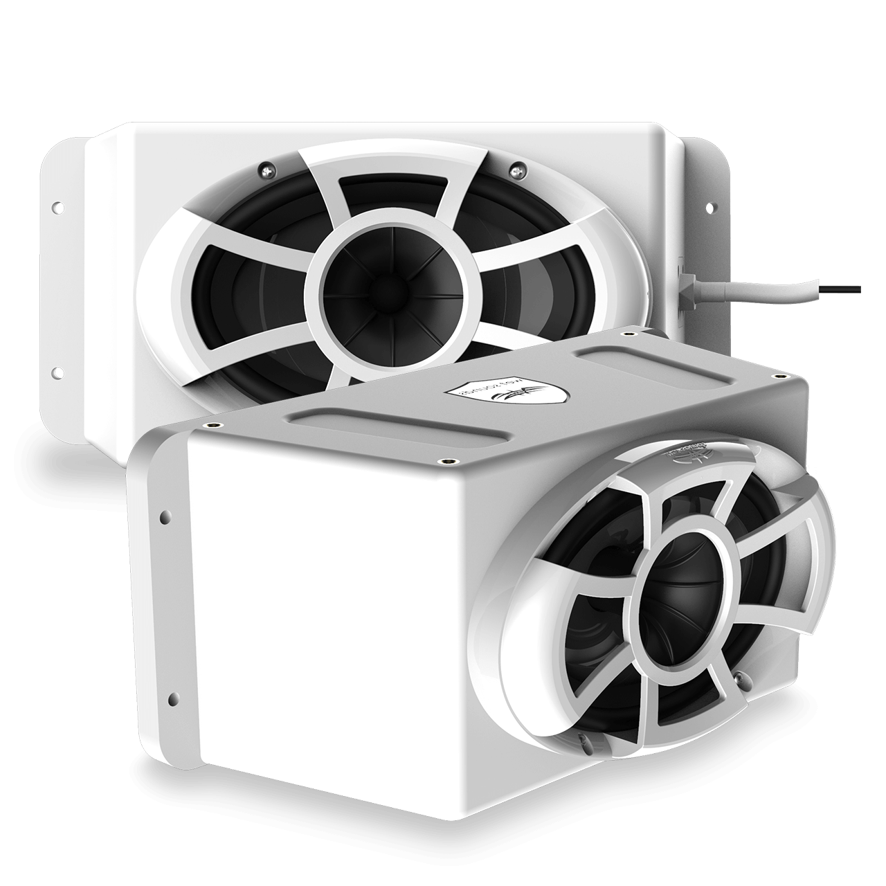 Revolution 5x7 HLCD Surface Mount Speaker White | Wet Sounds