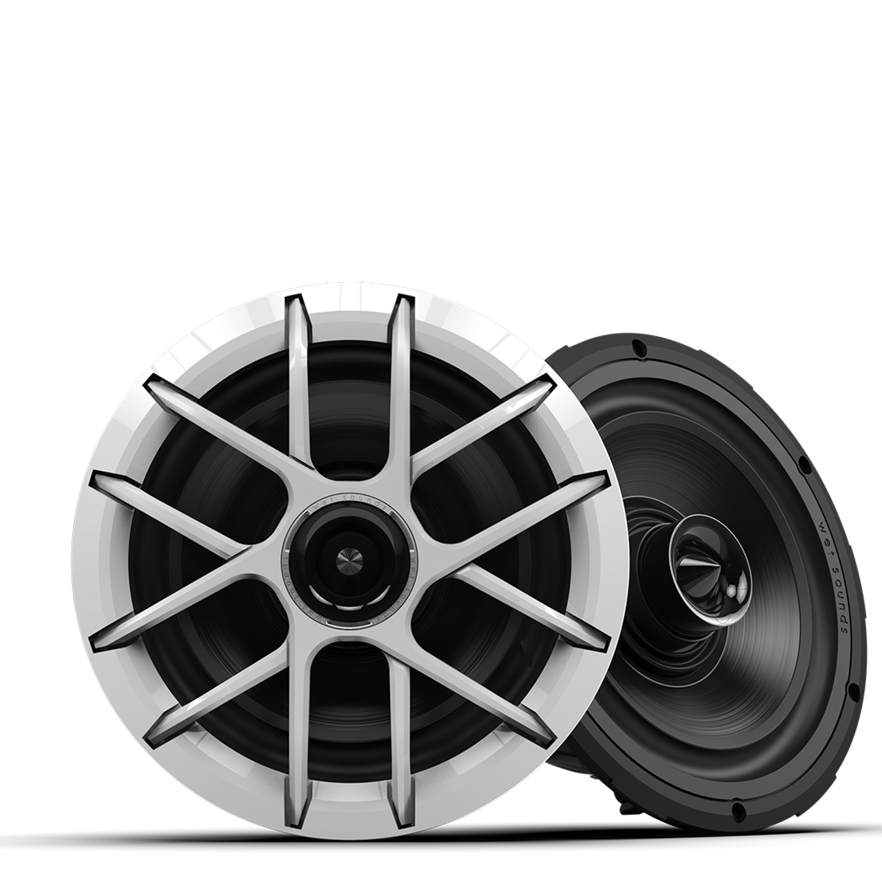 Zero Series™ 8-inch High-Output Component Style Coaxial Speakers 