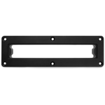 WS-EQ IDM-B | Wet Sounds Billet WS420-SQ In Dash Mount - Black Front