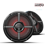 Wet Sounds™ REVO Series 10-inch High-Output Component Style Coaxial Speakers w/ XW-Black RGB Grilles