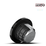 REVO Series 6.5-inch High-Output Component Style Coaxial Speakers w/ XW-Black RGB Grilles