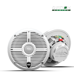 Wet Sounds RECON 6 marine speaker with XW-White grille front view
