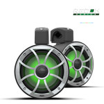 Wet Sounds™ 6.5-Inch Coaxial Tower Speakers w/ XS-Silver RGB Grilles - Hero