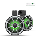 Wet Sounds 6.5-Inch Coaxial Tower Speakers w/ XS-Silver RGB Grilles - Hero