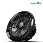 RECON 10 FA 4Ω subwoofer front view showing 10 inch cone and black grille design