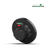 Wet Sounds™ RECON™ Series 6.5-inch High-Output Component Style Coaxial Speakers w/ XS-Black RGB Grilles Back Right