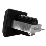 Wet Sounds WS-ZX-MC-20 marine stereo angled front view highlighting 3-zone control and TFT display - 3/4 Side Perspective