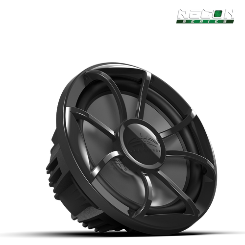 Wet Sounds RECON 10 inch free air marine subwoofer with XS-Black grille in 4Ω