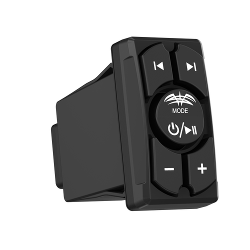 Wet Sounds Marine Bluetooth Rocker Switch With Volume Control left side view