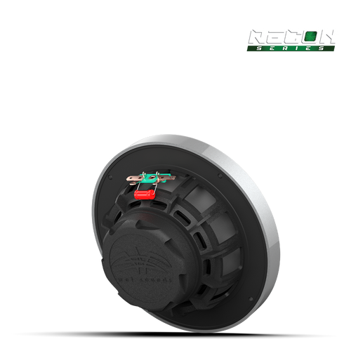 Wet Sounds™ RECON™ Series 6.5-inch High-Output Component Style Coaxial Speakers w/ XS-Silver Grilles Back Right Wet Sounds™ RECON™ Series 6.5-inch High-Output Component Style Coaxial Speakers w/ XS-Silver Grilles Back Right