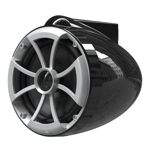 ICON 8-B X V2 | Wet Sounds ICON Series 8" Black Tower Speaker With X Mount Kit Front Left ICON 8-B X V2 | Wet Sounds ICON Series 8" Black Tower Speaker With X Mount Kit Front Left