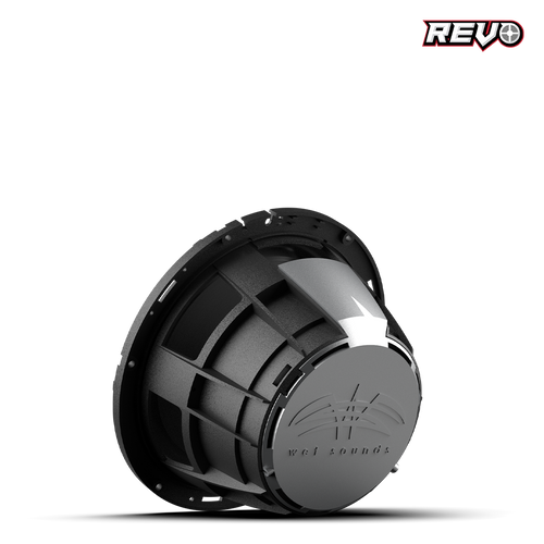 Wet Sounds™ REVO Series 8-inch Free-Air Marine Subwoofer - 4Ω Black Back Left Wet Sounds™ REVO Series 8-inch Free-Air Marine Subwoofer - 4Ω Black Back Left