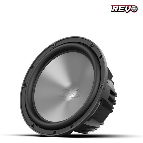 Wet Sounds™ REVO Series 10-inch Free-Air Marine Subwoofer - 2Ω Black Front Left Wet Sounds™ REVO Series 10-inch Free-Air Marine Subwoofer - 2Ω Black Front Left